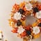 Glitzhome® 24" Fall Dahlia, Lotus Pod and Berry Wreath